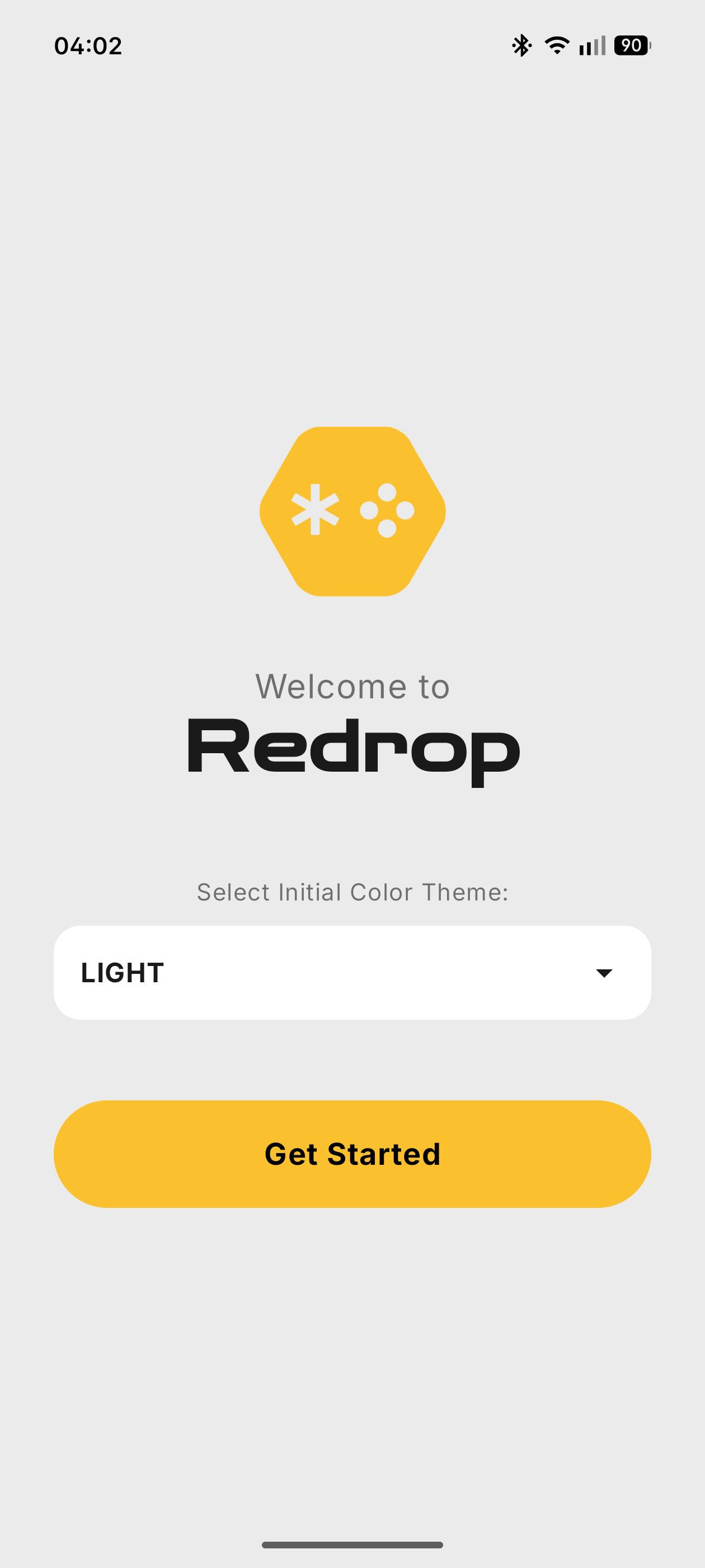 Redrop Splash Screen
